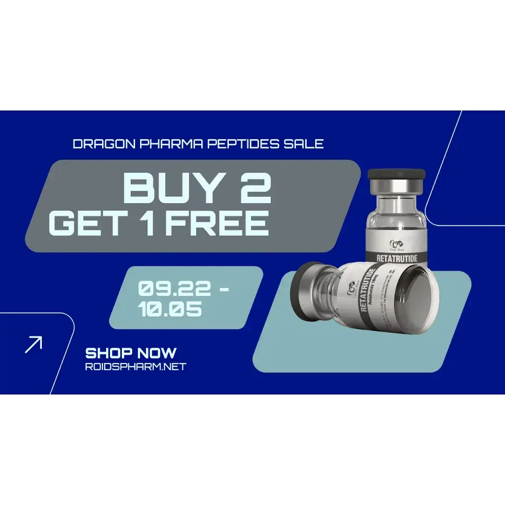 Dragon Pharma Peptides – Buy 2 Get 1 Free